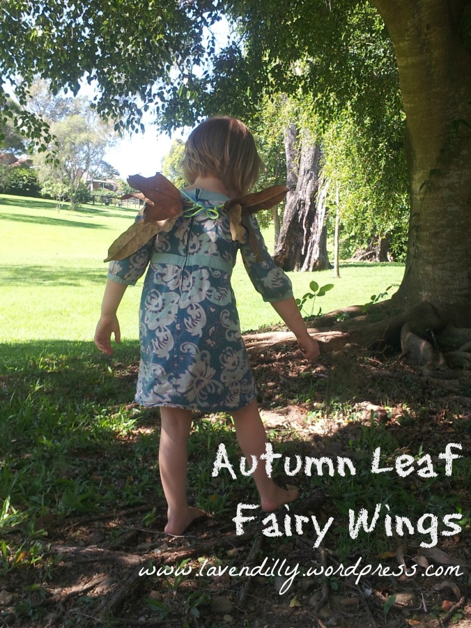 Autumn Leaf Fairy Wings